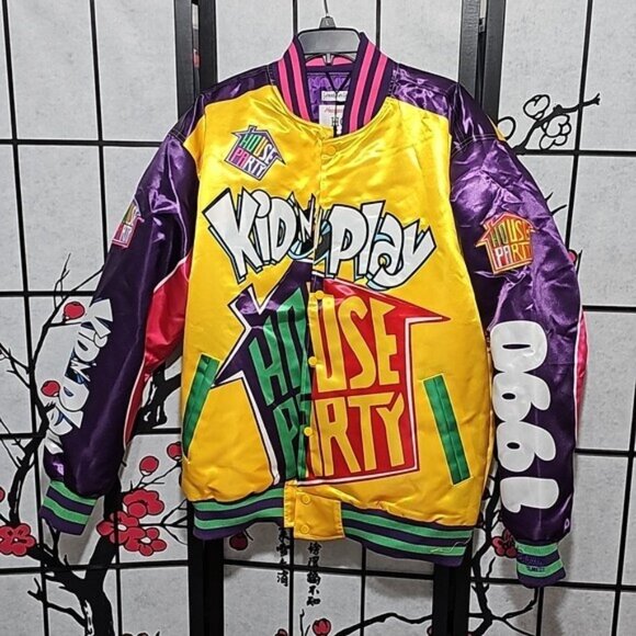 Kid 'n Play House Party Satin Jacket NWT Size 2XL - Picture 1 of 9